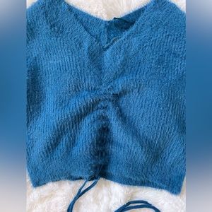 Stylish off shoulder sweater
